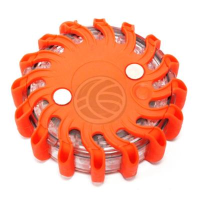 Baliza de señalización vial LED de color rojo/naranja (Unidad)
